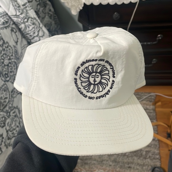 Katin Other - Katin White Sun Embroidered Hat